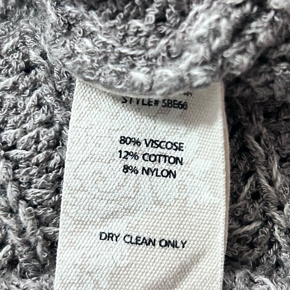 Soft Surroundings V-neck Ribbed Sweater Oversized Slouchy Cozy Relaxed - Picture 8 of 8